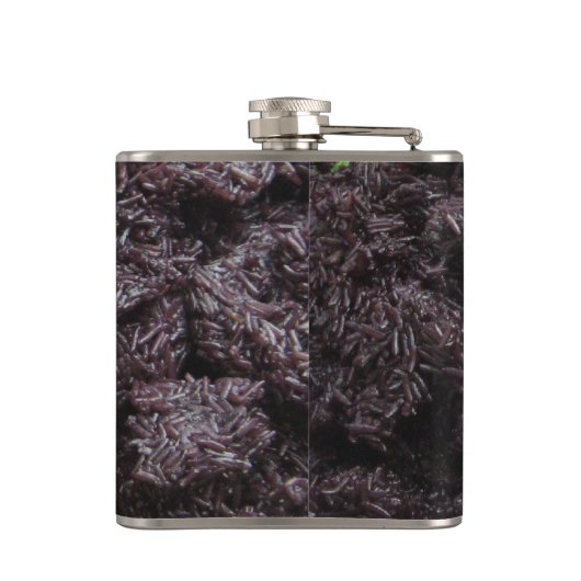 Thai Lao Black Rice (Khao Niao Dam) Heupfles (Achterkant)