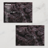 Thai Lao Black Rice (Khao Niao Dam) Visitekaartje (Voorkant / Achterkant)