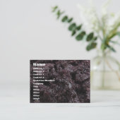 Thai Lao Black Rice (Khao Niao Dam) Visitekaartje (Staand voorkant)