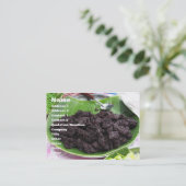 Thai Lao Black Rice (Khao Niao Dam) Visitekaartje (Staand voorkant)
