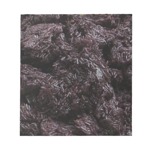 Thai Lao Black Sticky Rice (Khao Niao Dam) Notitieblok (Voorkant)