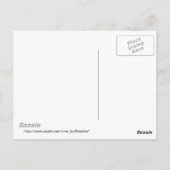 Thai Laughing Buddha in tuin Briefkaart (Achterkant)