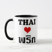 THAI LIVE PHRIK (CHILI) ❤ Thaise levensmiddelen Mok (Links)
