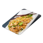 Thai Lo Mein Noodle Roerbak Magneet (Linkerzijde)