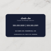 Thai Massage Neon Visitekaartje (Achterkant)