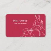 Thai Massage Visitekaartje (Voorkant)