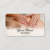 Thai Massage Visitekaartje (Voorkant)