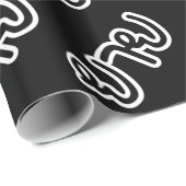 Thai (moederlijk) grootmoeder - ย า ย/Yai Cadeaupapier (Rol Hoek)