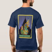 Thai Naga Temple Guardian T-shirt (Achterkant)