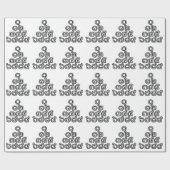 Thai Nummers piramid ♦ Thai Taalscript ♦ Cadeaupapier (Vlak)