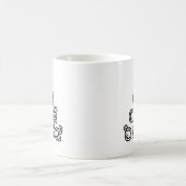 Thai Nummers piramid ♦ Thai Taalscript ♦ Koffiemok (Center)