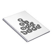 Thai Nummers piramid ♦ Thai Taalscript ♦ Notitieboek (Rechterzijde)