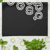 Thai Nummers piramid ♦ Thai Taalscript ♦ Theedoek (Gevouwen)