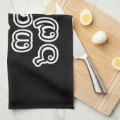 Thai Nummers piramid ♦ Thai Taalscript ♦ Theedoek (Quarter Fold)