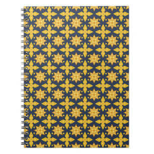 Thai Ornamental Pattern Backgroundabstract, oud Notitieboek