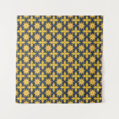 Thai Ornamental Pattern Backgroundabstract, oud Wandkleed (Voorkant (horizontaal))