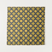 Thai Ornamental Pattern Backgroundabstract, oud Wandkleed (Voorkant)