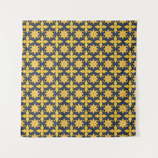 Thai Ornamental Pattern Backgroundabstract, oud Wandkleed (Voorkant)