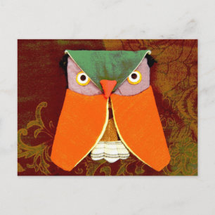 Thai Owl Handicraft Briefkaart
