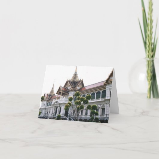 Thai Palace-notecard Kaart (Voorkant)