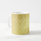 Thai Pattern opperste gouden ruggrondthai, patroon Koffiemok (Voorkant links)