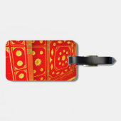 Thai Pavillion Ceiling Bagagelabel (Achterkant horizontaal)