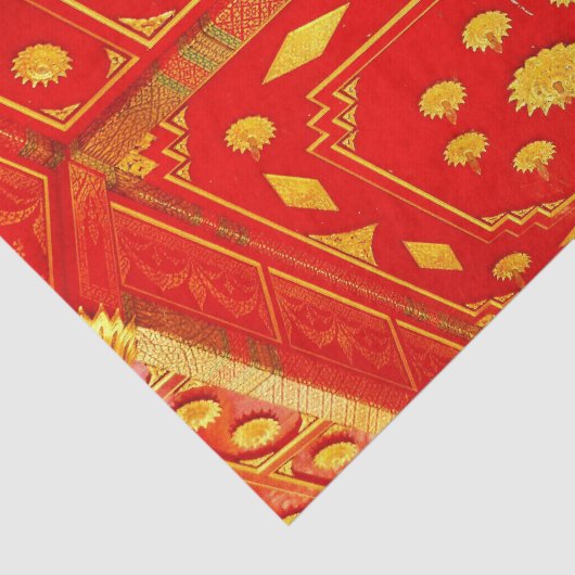 Thai Pavillion Ceiling Tissuepapier (Detail)