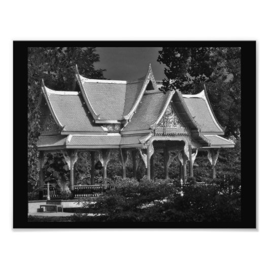 Thai Pavillion Foto Afdruk (Voorkant)