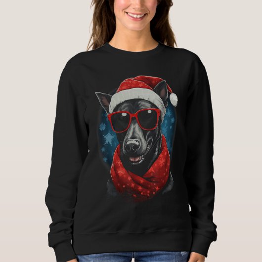 Thai Ridgeback Dog Kerstsjaal Winter Feestdagen Trui (Voorkant)