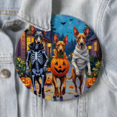 Thai Ridgeback Trick-or-Treating Halloween Costume Ronde Button 6,0 Cm (In situ)