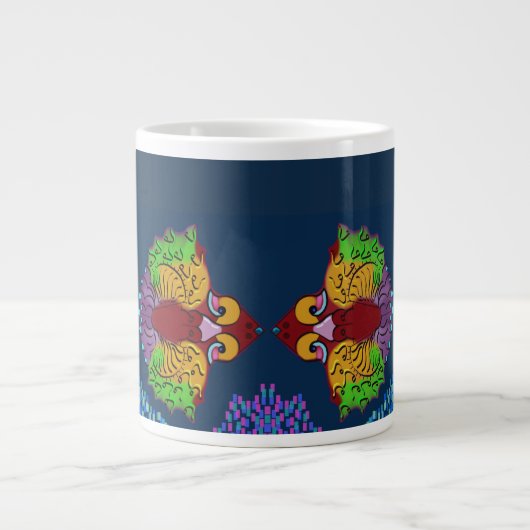 Thai Schrift Abstracte Vis Kunst | Jumbo Mok (Voorkant)