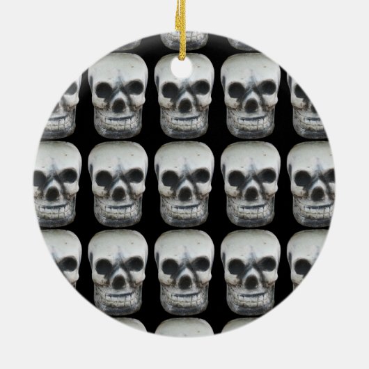 Thai Skull Keramisch Ornament (Achterkant)