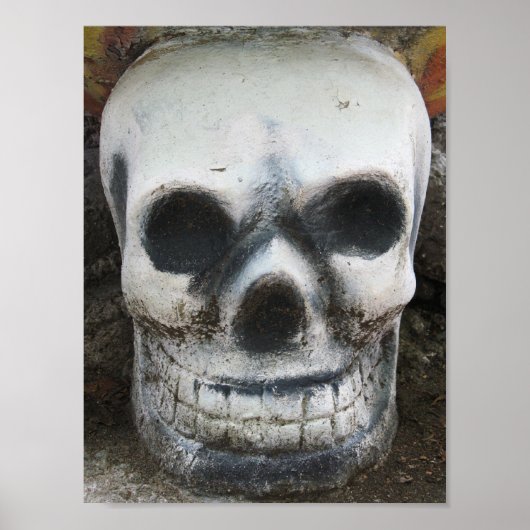 Thai Skull Poster (Voorkant)