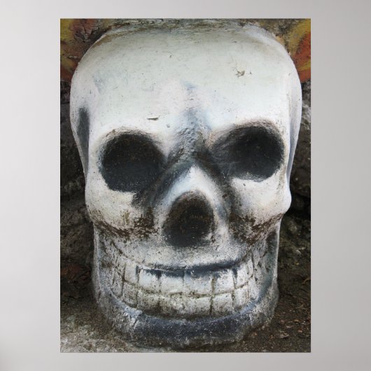 Thai Skull Poster (Voorkant)