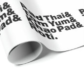 Thai Street Food Cadeaupapier (Rol Hoek)