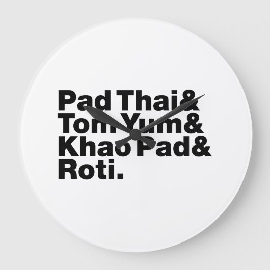 Thai Street Food Grote Klok (Voorkant)