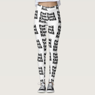 Thai Street Food Leggings