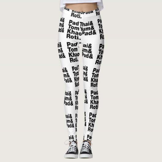 Thai Street Food Leggings (Voorkant)