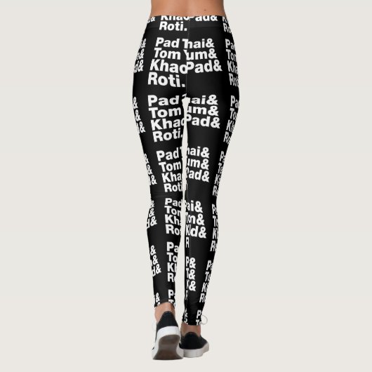 Thai Street Food Leggings (Achterkant)