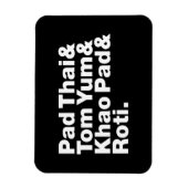 Thai Street Food Magneet (Verticaal)