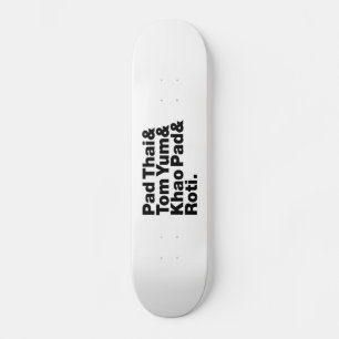Thai Street Food Persoonlijk Skateboard