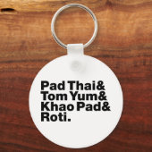 Thai Street Food Sleutelhanger (Voorkant)