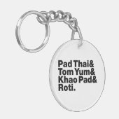 Thai Street Food Sleutelhanger (Voorkant Links)