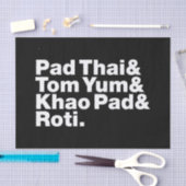 Thai Street Food Tissuepapier (Craft)