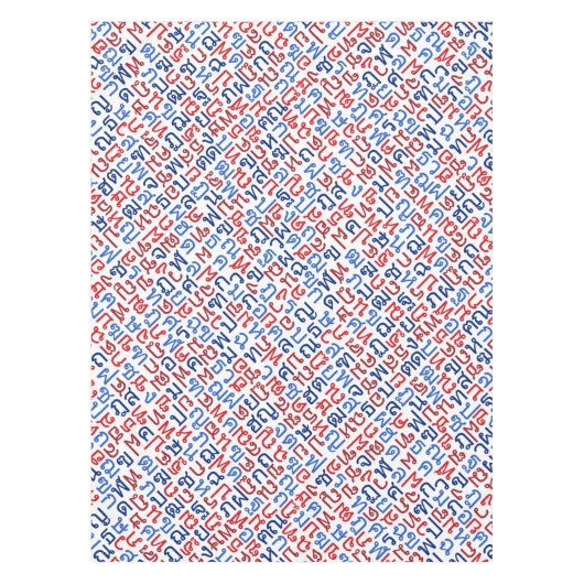 Thai Tafelkleed (Voorkant)