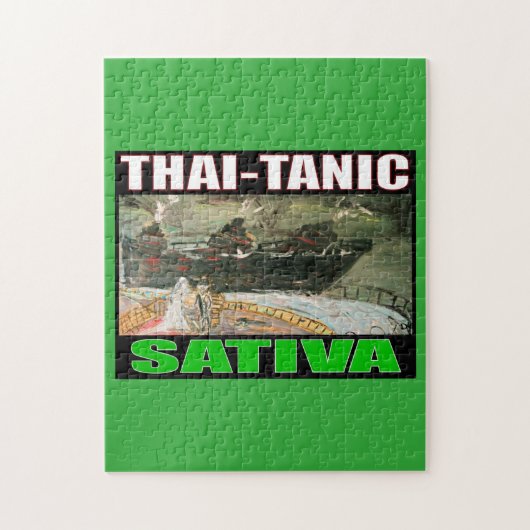 THAI-TANIC SATIVA LEGPUZZEL (Verticaal)