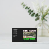 THAI TANISCHE SATIVA VISITEKAARTJE (Staand voorkant)