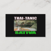 THAI TANISCHE SATIVA VISITEKAARTJE (Achterkant)