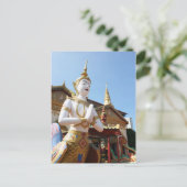 Thai Temple in Penang Briefkaart (Staand voorkant)