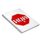 Thai Traffic STOP ⚠ YOOT in het Thaise ⚠ Notitieboek (Rechterzijde)